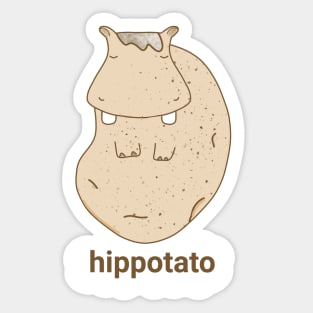 hippotato Sticker